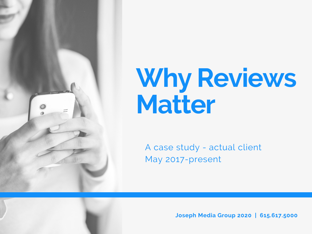 Do Google Reviews Really Matter? - Joseph Media Group